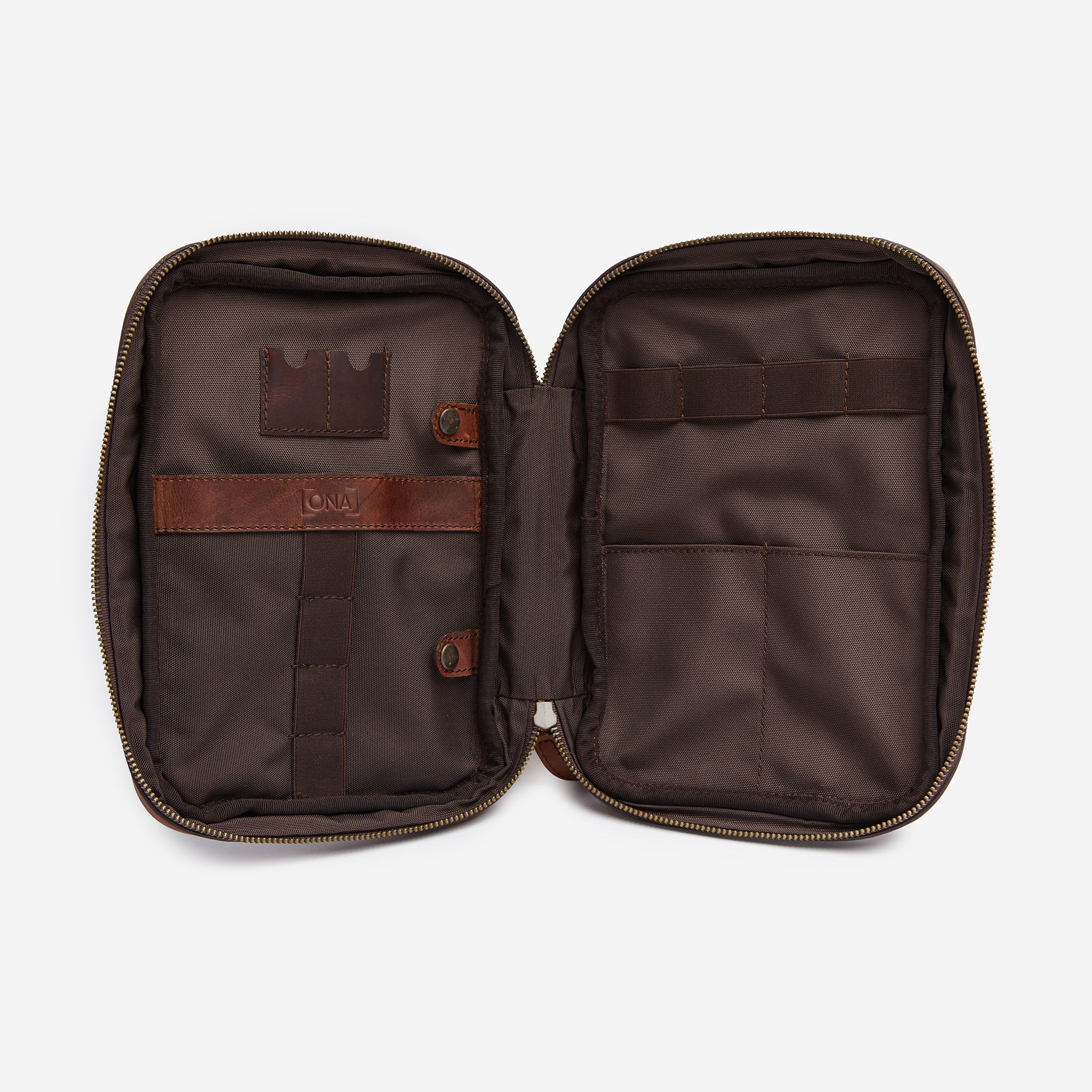 ONA Leather Tech Kit - Antique Cognac - Image 5