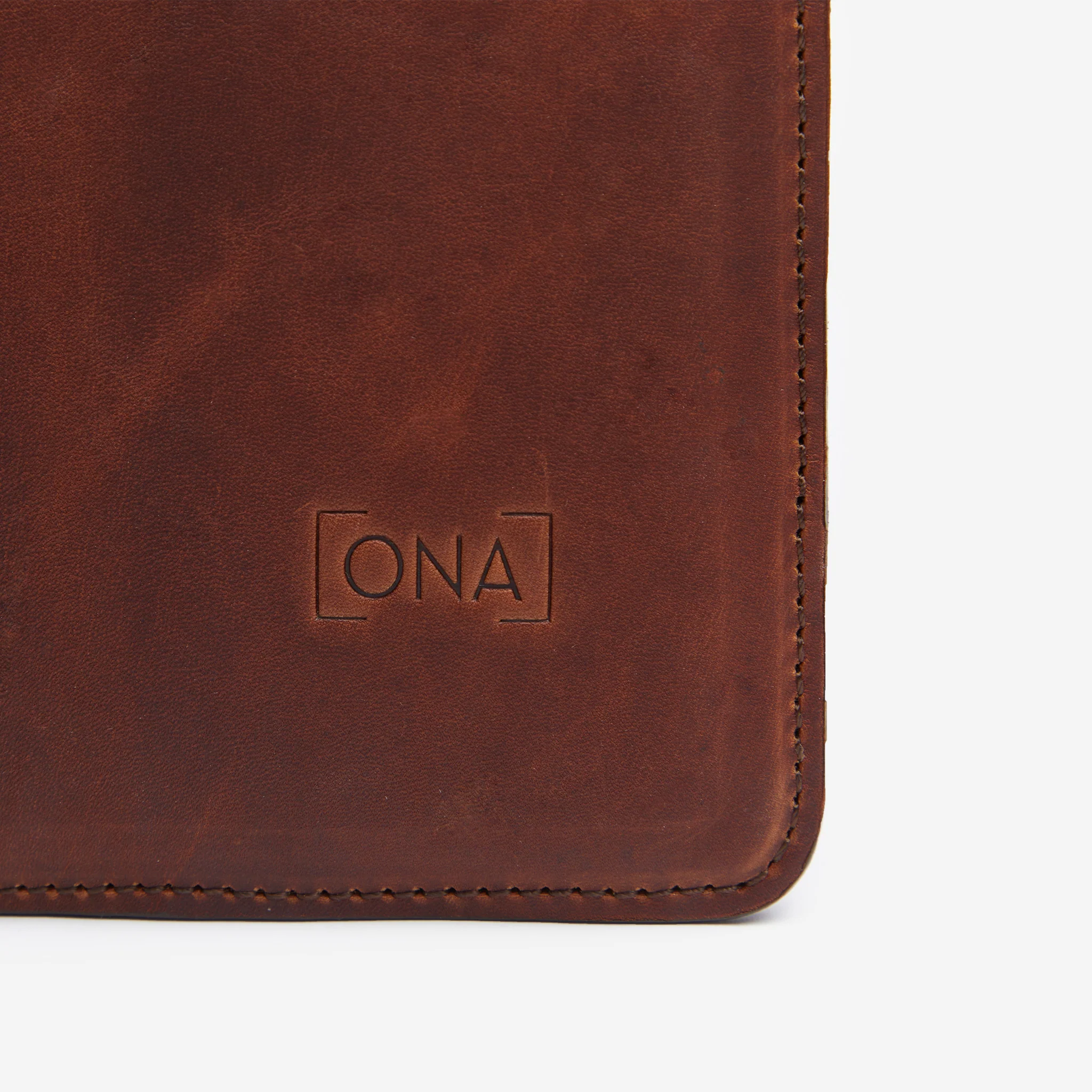 ONA Leather Padfolio - Antique Cognac - Image 4
