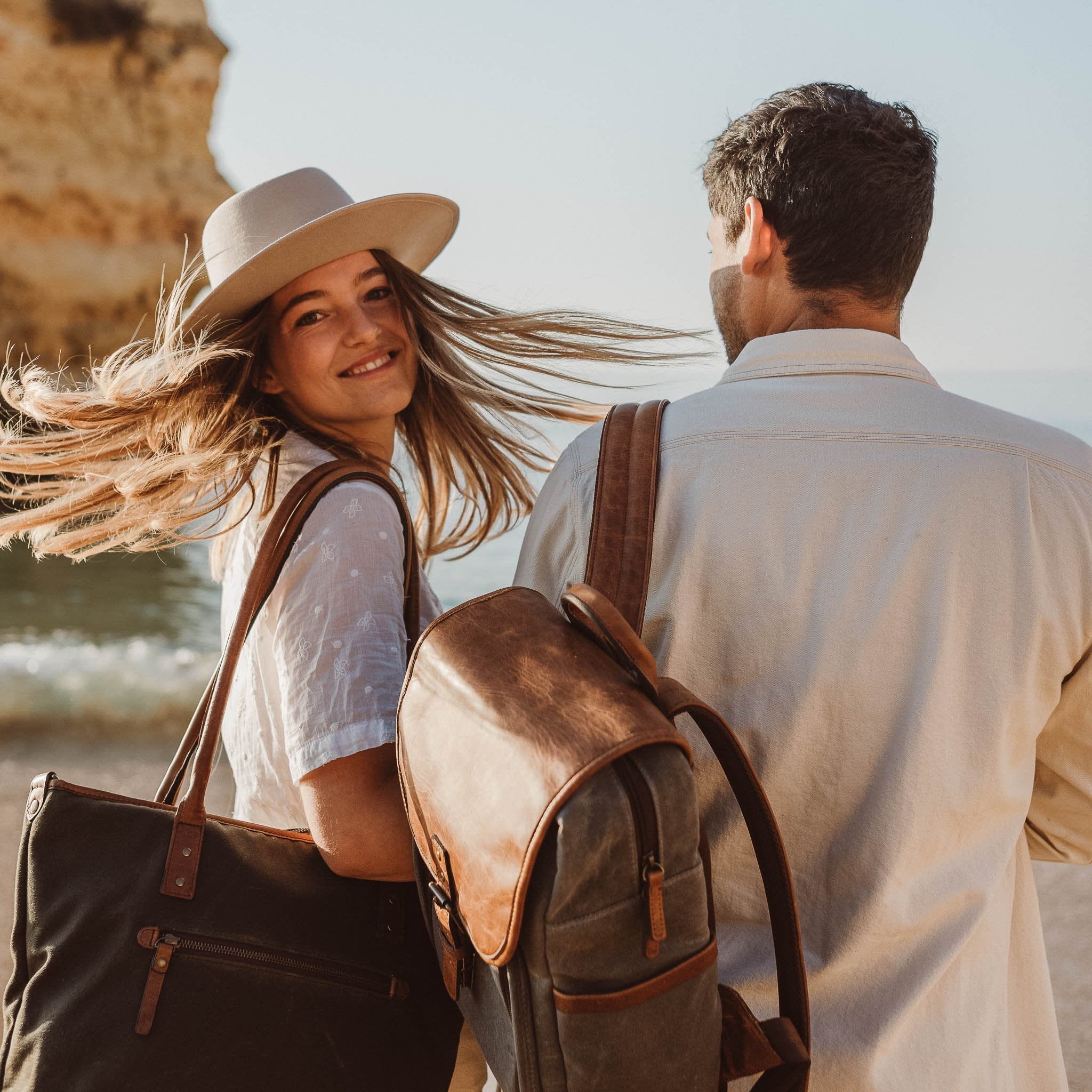 The Capri II Handcrafted Leather Tote - Image 13