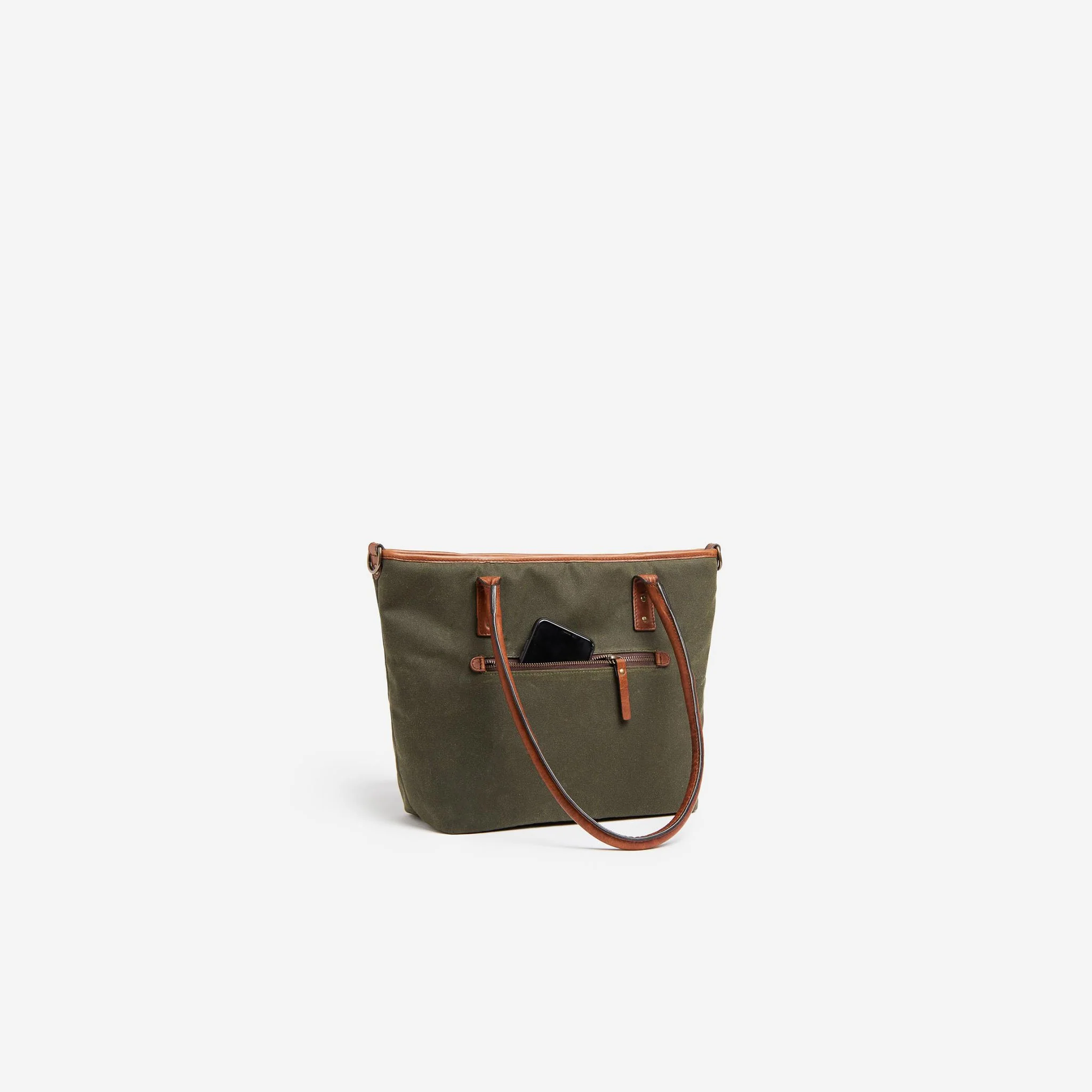 The Capri II Handcrafted Leather Tote - Image 20