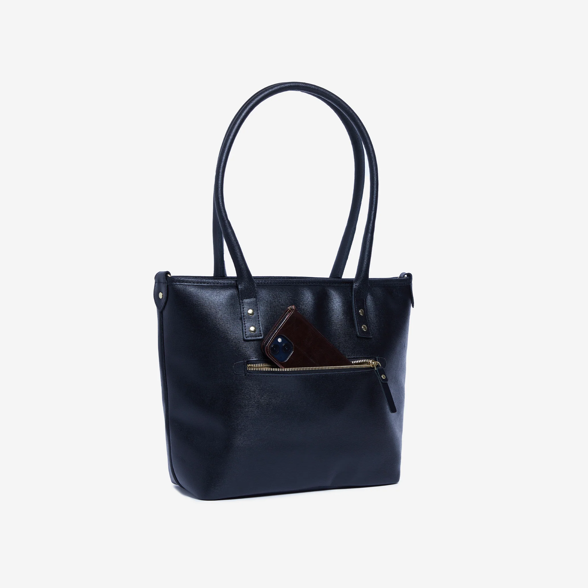 The Capri II Handcrafted Leather Tote - Image 23